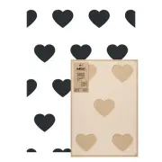 Reusable PLASTIC Wall STENCIL Template 25.6"x37.4" Allover HEARTS