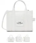 MARC JACOBS THE TOTE LEATHER PLUS ADDITIONAL STRAP ALL NWT IN PACKAGING READY...