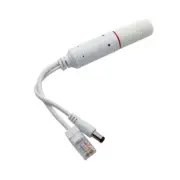 1-Pack Active 48V to 12V Waterproof PoE Splitter Adapter, IEEE 802.3af Compliant