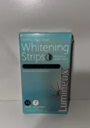 Lumineux Teeth Whitening Strips - 7 Treatments - Sensitivity-Free - Non-Toxic