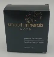 AVON Smooth Minerals Powder Foundation 0.12 oz Bronze NEW In Original Box