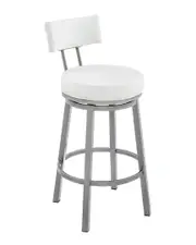 Armen Living Dalza Swivel Bar Stool