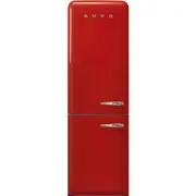 Smeg 331 Litre 50's Retro Style L/H Bottom Mount Refrigerator - Red