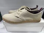 Ben Sherman Jenson Oxford Knit Mens Beige Tan Lifestyle Sneakers Shoes 9