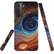 For Samsung Galaxy S21+ Plus Tough Protective Cover, Eye Of The Galaxy