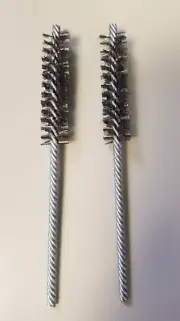 1/2" Power Tube Brush, Carb. Steel .006, 2"BP, 5"OAL Pk of 2, FREE SHIP CONT. US