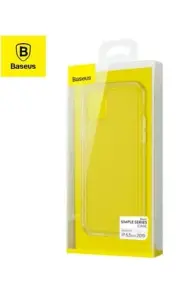 For iPhone 11 Pro Max Genuine BASEUS Simple Soft Clear Slim Silicone TPU Case