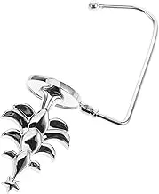 BUGUUYO Christmas Stocking Hook Holders Feeder House Decoration Hook Transparent Decoration Hook Clip Decorative Hook Rack Decorative Hook Chain Warm Hanger Topper Outdoor Men Iron Silver