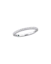 14K 0.19 ct. tw. Lab Grown Diamond & Tsavorite Ring