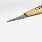 Wood carving knife, Detail knife for carving, Delicate hand forged knife STRYI