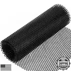 Plastic Chicken Wire Fencing 12'' x 10ft Black Chicken Wire Mesh Fence Poultr