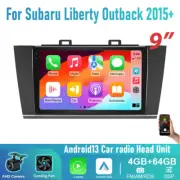 4-64GB Wireless Carplay Android Auto Head Unit For Subaru Liberty Outback 2015+
