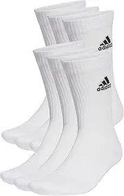 [adidas] Sportswear Cushioned Crew Socks 6 Pairs