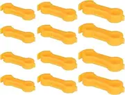 Baby Chick Leg Hobbles, 12 Piece Adjustable Splint Brace Set, Sturdy & Comfortable Design, Livestock Health Supplies for Newly Hatched Chickens, Ducks, Parrots, and Quails