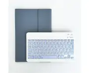 Keyboard Case with Wireless Bluetooth Keyboard for Lenovo M10 Plus/ Tab P11Pro/ P11 - Purple