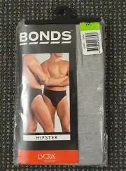 ️RARE VINTAGE MENS BONDS HIPSTER BRIEFS UNDERWEAR XXL 115-120CM GREY