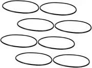 8pcs Washer Water Filter Silicone Seal Gasket Replacement Silicone Gaskets for Storage Jars Silicone Water Purifier Sealing Gasket Universal Silicone Rubber Gasket Gel