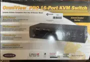 Belkin Omniview Pro 16-Port KVM Switch Administrator Series New In Box