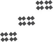 Healeved 12pairs Square Non- Stickers for High Heels of Wear-resistant Shoe Pads Silent Decals for Women Easy Application Black