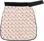 X-ray Protection Lead Apron, Adjustable Waist Lightweight Soft Lead Square Scarf Radiation Shielding Cover, 45x45cm
