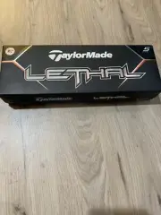 Rare- Maybe Last New Dozen- 1 Dozen- TaylorMade Lethal Golf Balls- 5 layer