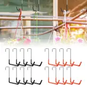 Large S Hanging Hooks Easy to Install Ladder Hanger Solid S Hooks for FaHRJ