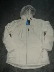 COLUMBIA Mount Bindo III Insulated Omni-tech Titanium Jacket Women Sz 1X Cream
