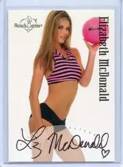 2004 BENCHWARMER SERIES 1 ELIZABETH McDONALD AUTOGRAPH