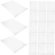 GRIRIW Sturdy White Woven Sacks 24pcs Large Empty Bags for Shipping Mail Polypropylene