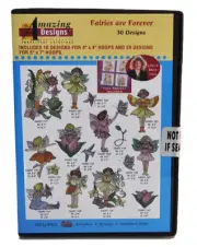 Amazing Designs Fairies Are Forever CD ROM