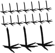Sosoport 50pcs Halloween Crow Claw Parts DIY Stuffed Animal Chicken Feet Kit Toy Repair Parts for Preschool Party Play Activity Supplies