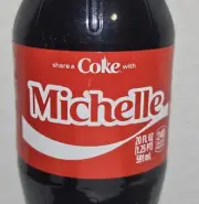 Share A Coke With Michelle 2025 Personalized Gift Coca Cola Bottle 20 Oz. 2025
