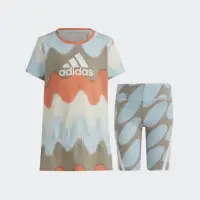 在飛比找momo購物網優惠-【adidas 官方旗艦】MARIMEKKO 運動套裝 短袖