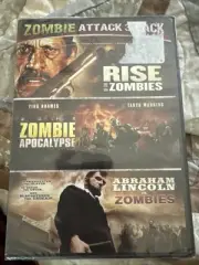 Zombies Rise / Apocalypse / V Abraham Lincoln (DVD 3-Film Set) Indie Horror Gore