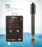 Digital Aquarium PH Pen Tester WiFi Remote Measure PH Value Meter Thermometer