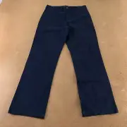 The Children's Place Boys Size 12 Husky Navy Flat Front Straight Leg Chino Pants