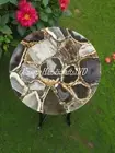 Stylish Agate Stone Console Table - Luxury Natural Stone Furniture