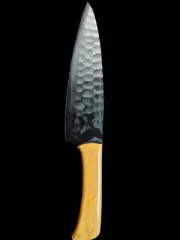 Hand Forged Olive Wood Set Of Kitchen Knife