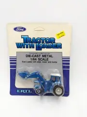 1986 Ertl Ford TW-35 Tractor w/Front End Loader #828 New 1/64