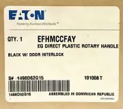 EATON CUTLER HAMMER EFHMCCFAY EG Circuit Breaker Direct Plastic Rotary Handle