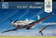 Arma Hobby 1/72 Scale P-51 B/C Mustang Expert Set Aus Decals Model Kit