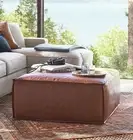 Handmade Elegant Moroccan Aamazing Pouffe Leather Genuine