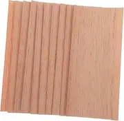 KOMBIUDA 10pcs Sheets Durable Cedar Chips Electric Lighter Cool Lighters Lighting Accessories Cedar Lumber Veneer Spills Rechargeable Electric Humidor Proof Cedar Planks Kit