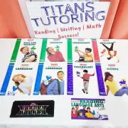Level 6 Reading & Language Arts Lab Versa Tiles Kit + 8 Books 6th Grade Children