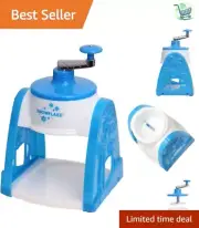 Compact SnowFlake Snow Cone Maker with Adjustable Blade - Perfect for Parties