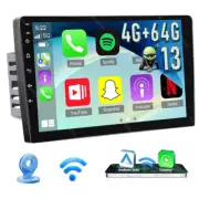 4G+64G Android 13.0 CarPlay 9" Double 2 Din Car Stereo Radio GPS Navi WIFI FM