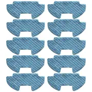10Pcs Mop Cloth Pads for Powerbot-E VR05R5050WK Vacuum Cleaner Spare Parts