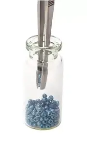 BEAD HANDLING TWEEZERS BEADERS TOOLS SUPPLIES PICK UP BEADS EASILY OPEN ENDED