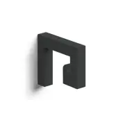WS Bath Collections Gerla 51703 Gerla Robe Hook - Black