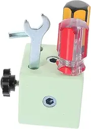 1 Set Birthday Present Busy Board Activity Cube Hands on Ability Training Tools for for Babies Tools Screw Iron Green
